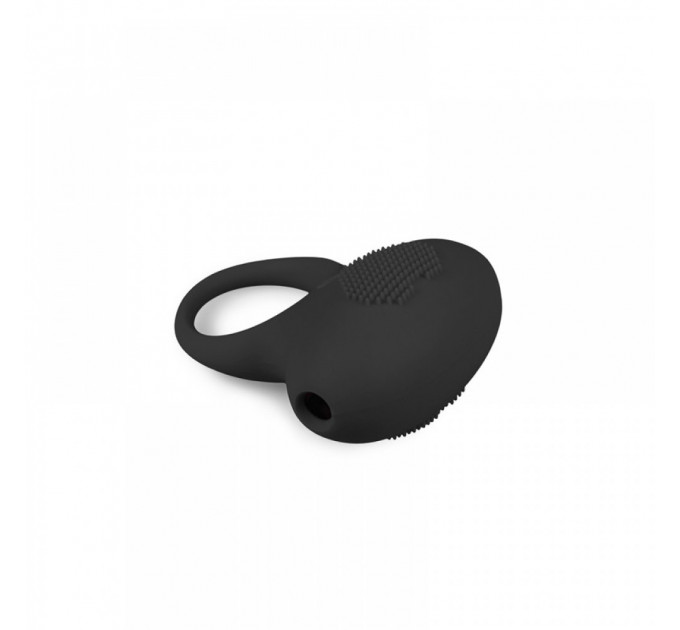 Эрекционное кольцо с вибрацией Vibrating Cock Ring Black