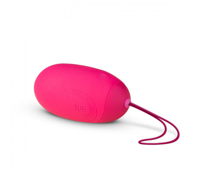Віброяйце XL Easytoys, з дистанційним пультом, силіконове, рожеве, 8 х 3.8 см