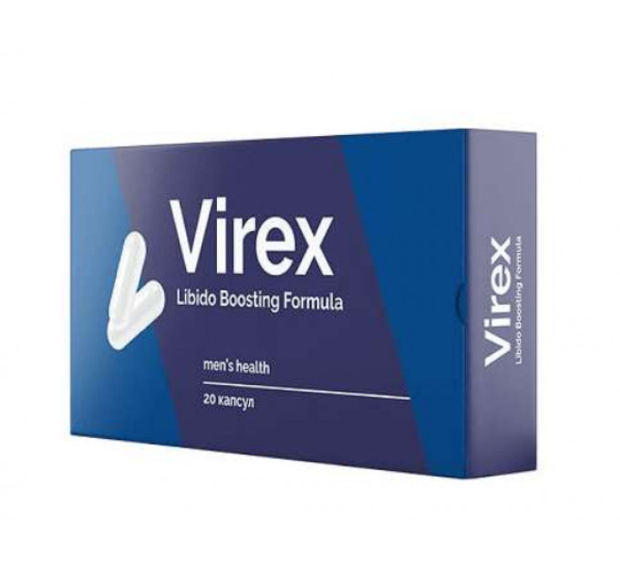 Капсулы Virex для поднятия потенции (цена за 20 шт капсул в упаковке)
