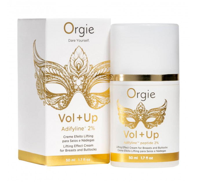 Крем з ефектом ліфтингу для грудей та сідниць ORGIE Vol + Up – Adifyline™ peptide 2%