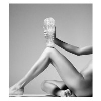 Мастурбатор анус в колбе, киберкожа Fleshlight Ice Butt Crystal, прозрачный