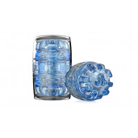 Мастурбатор двухсторонний FleshLight Quickshot Turbo, голубой