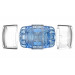 Мастурбатор двухсторонний FleshLight Quickshot Turbo, голубой