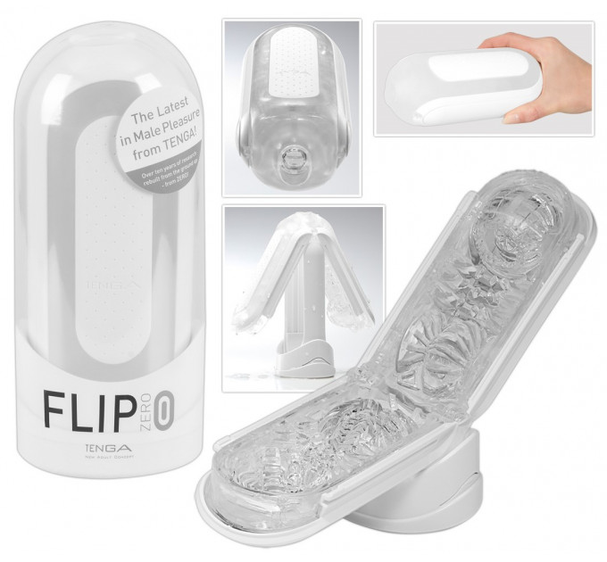 Мастурбатор Tenga - Flip Zero 0 White