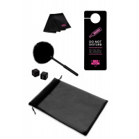 Набор девайсов для секс игр Dream Toys Sex Room Vibe Kit, 6 предметов, черный/розовый