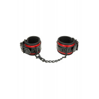 Наручники Whipsmart Heartbreaker Deluxe Buckle Love Cuffs чорні, 70 см