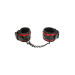 Наручники Whipsmart Heartbreaker Deluxe Buckle Love Cuffs чорні, 70 см
