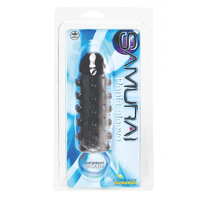 Насадка SAMURAI PENIS SLEEVE, BLACK