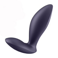 Небольшой анальный смарт-стимулятор Satisfyer Power Plug с вибрацией, фиолетовый