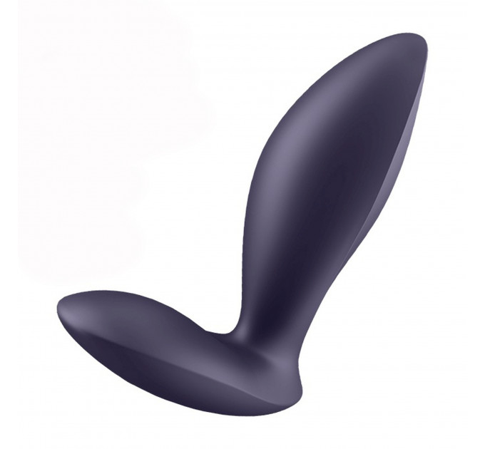 Небольшой анальный смарт-стимулятор Satisfyer Power Plug с вибрацией, фиолетовый