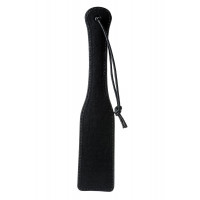 Паддл гладкий с петлей на рукоятке Dream Toys Blaze Luxury Fetish черный