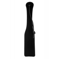 Паддл гладкий с петлей на рукоятке Dream Toys Blaze Luxury Fetish черный