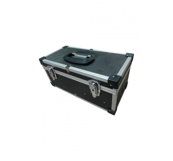 Портативна секс-машина Diva Tool Box у валізі, з пультом та трьома насадками Vac-U-Lock, чорна