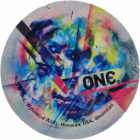 Презерватив латексний One Pleasure Plus із внутрішніми ребрами, 1 шт.