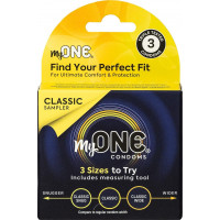 Презерватив MyONE Classic Sampler (три размера в одном) Презерватив MyONE Classic Sampler (три размера в одном)