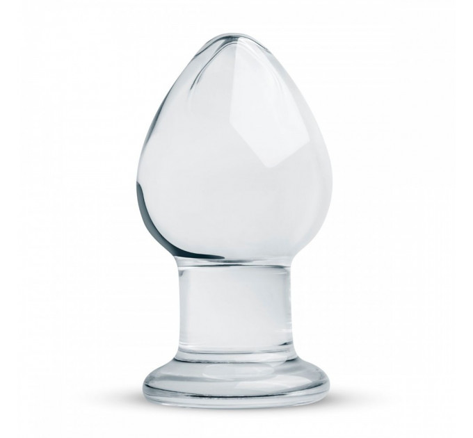 Пробка стекло прозрачная Gildo Glass Buttplug No. 26