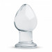 Пробка стекло прозрачная Gildo Glass Buttplug No. 26