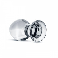 Пробка стекло прозрачная Gildo Glass Buttplug No. 26