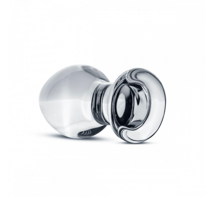 Пробка стекло прозрачная Gildo Glass Buttplug No. 26