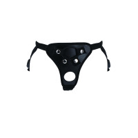 Трусики для страпона Chisa R.G.B Double Extensions Harness, черные