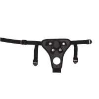 Трусики для страпона Chisa R.G.B Double Extensions Harness, черные