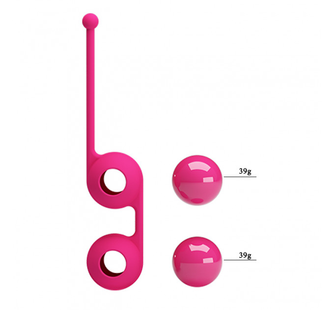 Вагинальные шарики Pretty Love Kegel Tighten Up III, Pink