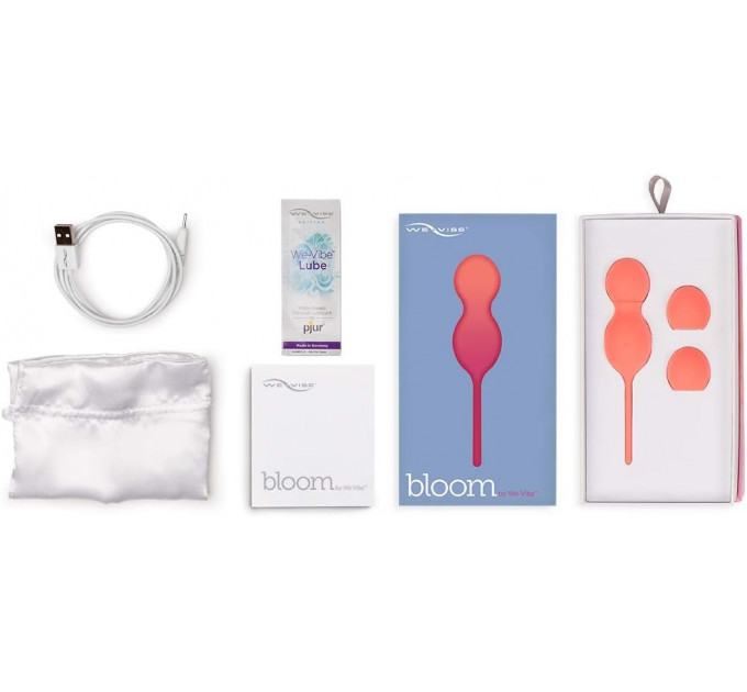 Вагинальные Шарики с Вибрацией We-Vibe Bloom Kegel Balls