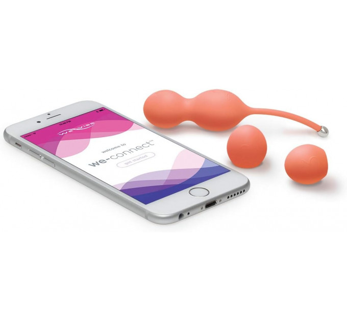 Вагинальные Шарики с Вибрацией We-Vibe Bloom Kegel Balls