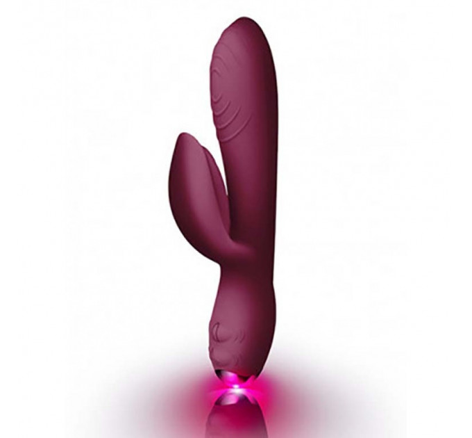 Вибратор кролик Rocks Off Everygirl Rabbit BURGUNDY
