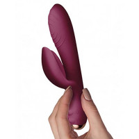 Вибратор кролик Rocks Off Everygirl Rabbit BURGUNDY