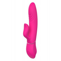 Вибратор-кролик Dreamtoys Essentials Duo Thruster для клитора, розовый
