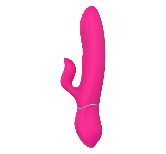 Вибратор-кролик Dreamtoys Essentials Duo Thruster для клитора, розовый