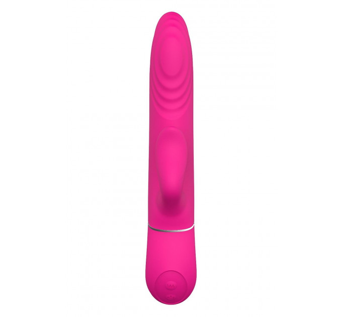 Вибратор-кролик Dreamtoys Essentials Duo Thruster для клитора, розовый