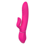 Вибратор-кролик Dreamtoys Essentials Duo Thruster для клитора, розовый