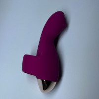 Вібратор на палець Passion Play, 10 режимів вібрації, фіолетовий