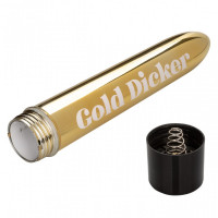 Вибратор Naughty Bits Gold Dicker Vibe