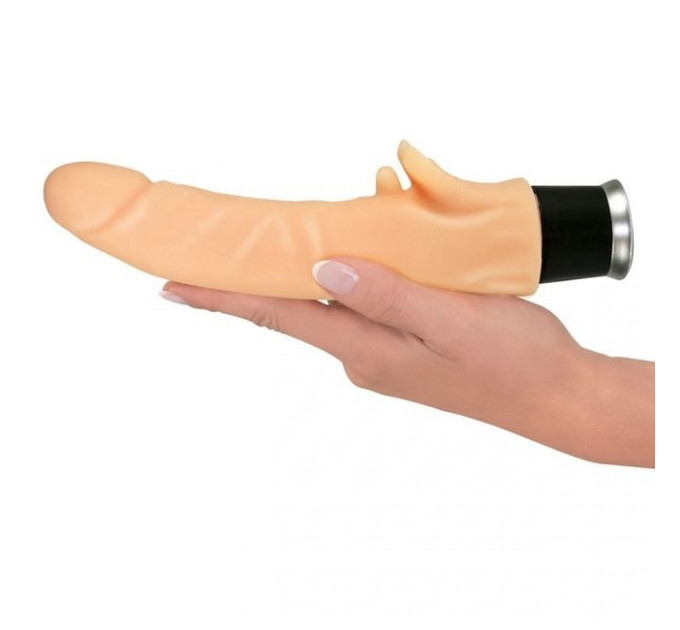 Вибратор реалистичный из киберкожи You2Toys Nature Skin Flame Vibe бежевый