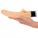Вибратор реалистичный из киберкожи You2Toys Nature Skin Flame Vibe бежевый