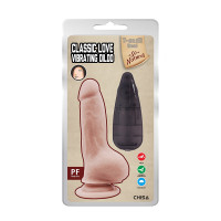 Вібратор реалістичний на присосці Сhisa T-skin ReaL Classic LOVE з пультом керування