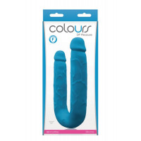 Двойной фаллоимитатор COLOURS DP PLEASURES BLUE