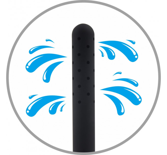 Насадка для анального душа Chisa Black Mont, черная