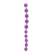 Анальная цепочка Jumbo Jelly Thai Beads Carded, LAVENDER