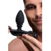 Портупея трусы с кольцом на член Harness With Cock Ring And Anal Plug и анальной пробкой