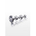 Анальная елочка с кристаллом Toy Joy Diamond Star Beads, Large