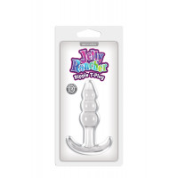 Анальна пробка прозора JELLY RANCHER T-PLUG RIPPLE CLEAR