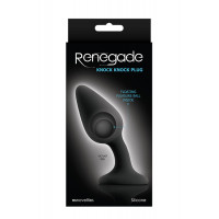 Анальна пробка RENEGADE KNOCK KNOCK PLUG BLACK