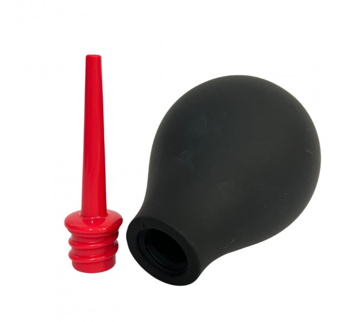 Анальний душ UNIVIBE Black and Red чорно-червоний