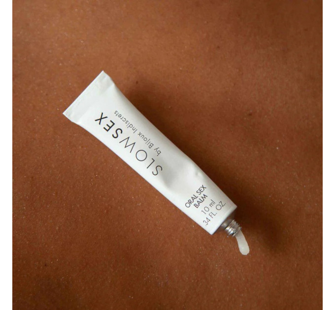 Бальзам для орального секса на водной основе ORAL SEX BALM Slow Sex Bijoux Indiscrets, 10 мл
