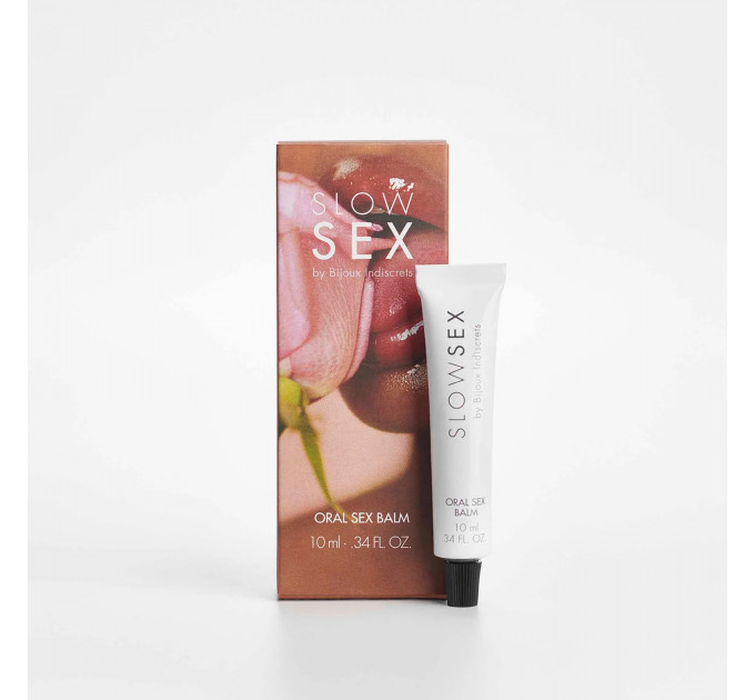 Бальзам для орального секса на водной основе ORAL SEX BALM Slow Sex Bijoux Indiscrets, 10 мл