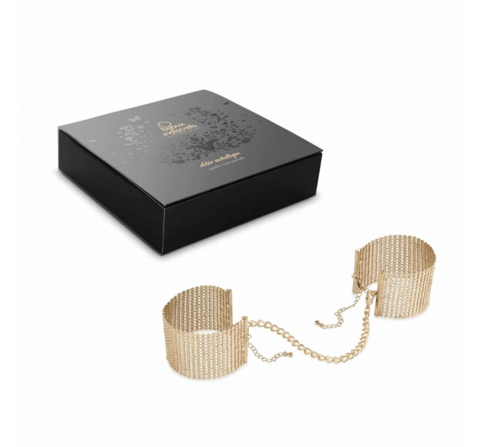 Браслеты-наручники Bijoux Indiscrets золотые, OS